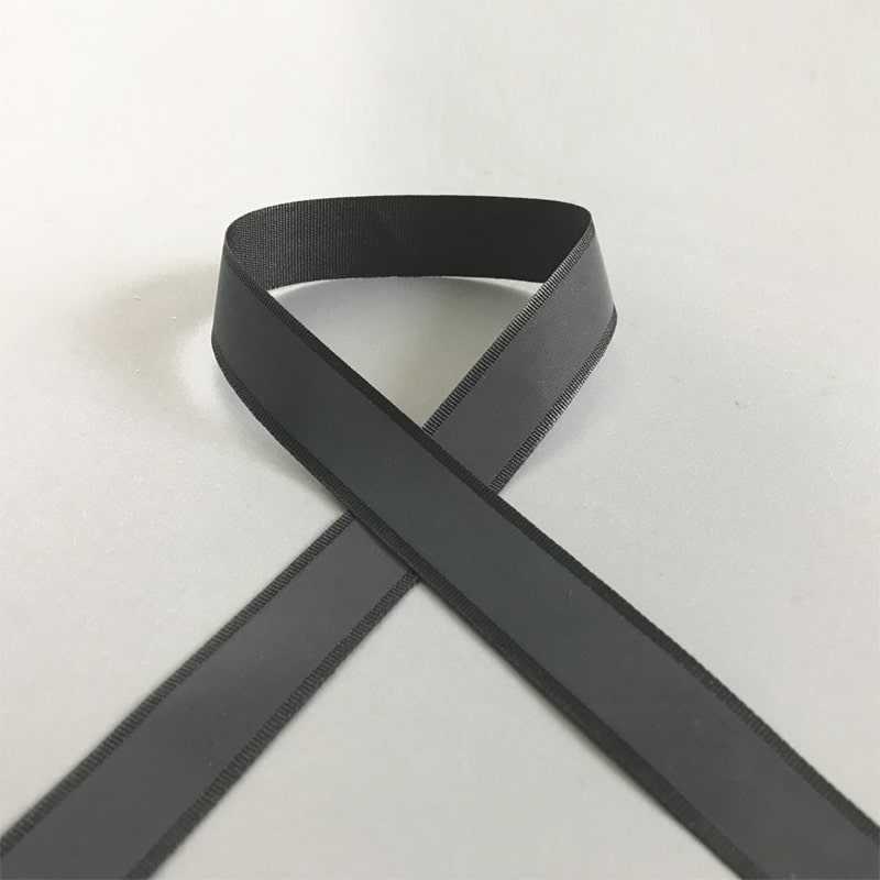 Rainbow reflective ribbon tape for clothing